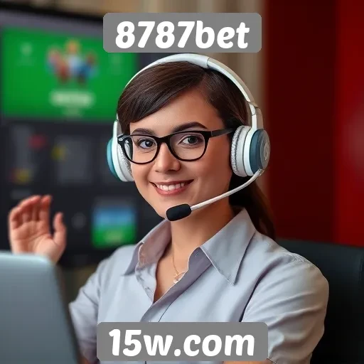 Suporte ao cliente no 8787bet
